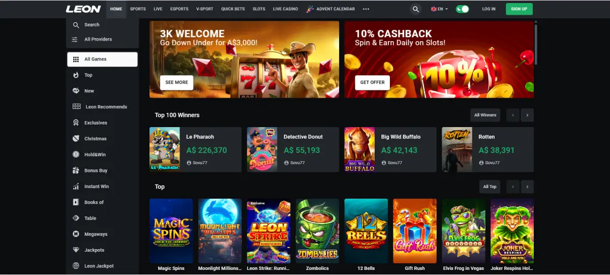 Easy mobile access to Leon casino Mobile access to Leon casino