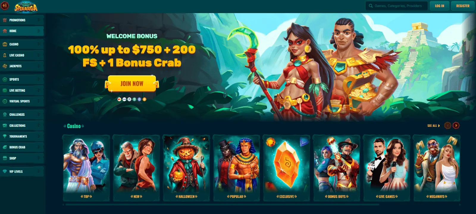 Spinanga casino Spinanga