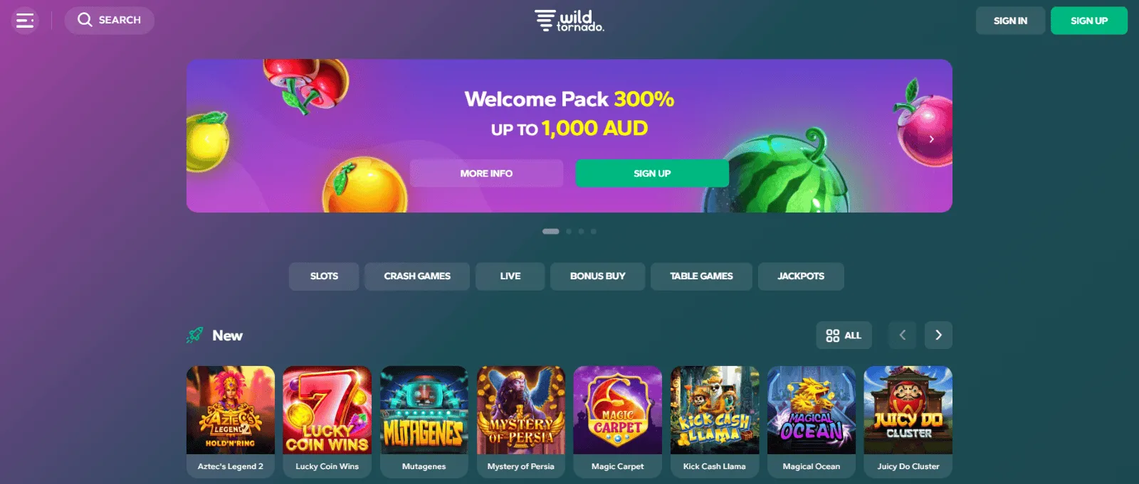 Wild Tornado online casino Wild Tornado casino