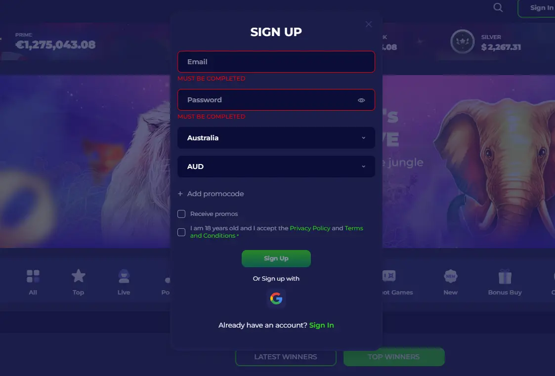 Register and log in to Zotabet casino account Register and log in to Zotabet casino